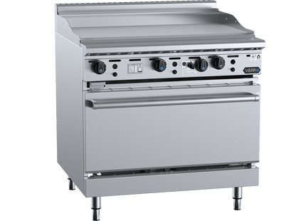 Verro Combination Ovens - Oven with 900mm Grill Plate