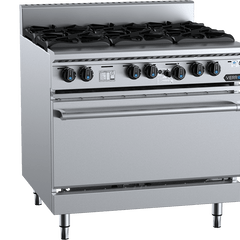 Verro Ovens Range - Six Burner Oven