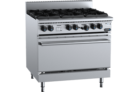 Verro Ovens Range - Six Burner Oven