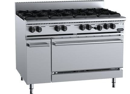 Verro Ovens Range - Eight Burner Oven