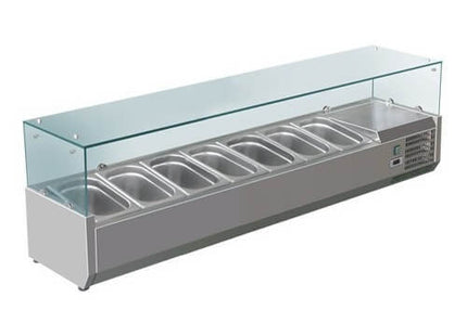 Anvil VRX1800 1800 Glass Refrigerated Ingredient Well