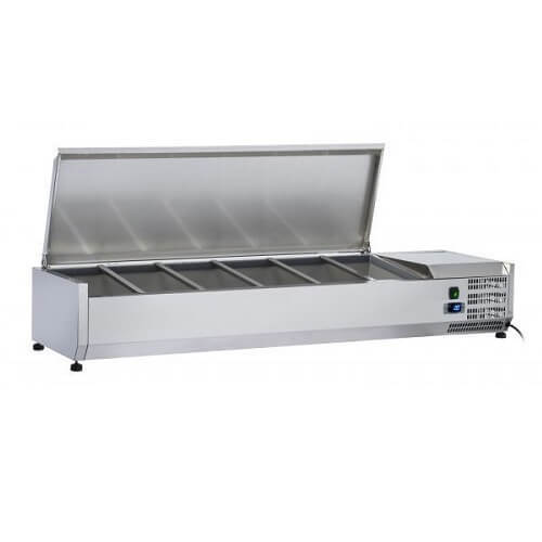 Anvil VRX1800S 1800 Stainless Steel Lid Refrigerated Ingredient Well