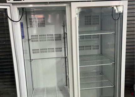Williams Pearl HP2GW 2 Glass Door Fridge- White