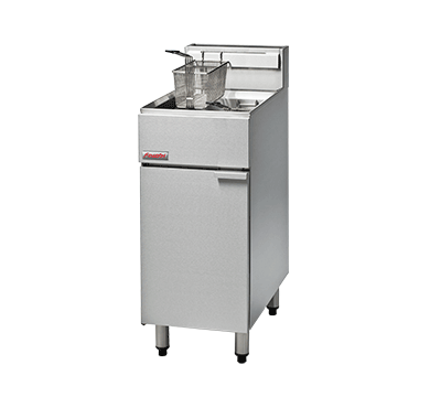 Fastfri Ff18 - 400Mm Gas Deep Fryer - Single Pan image 0