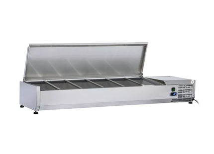Anvil VRX1200S 1200 Stainless Steel Lid Refrigerated Ingredient Well