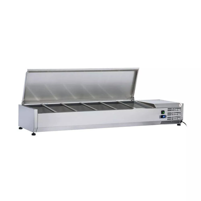 Anvil VRX1200S 1200 Stainless Steel Lid Refrigerated Ingredient Well
