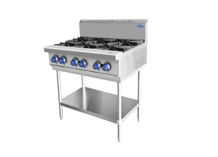 6 Burner Cook Top Lpg At80G6B-F-Lpg
