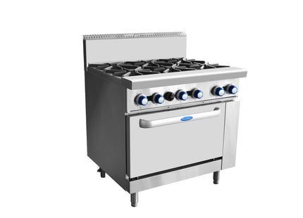 6 Burners With Oven Lpg At80G6B-O-Lpg