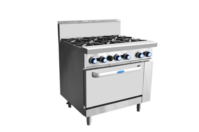 6 Burners With Oven Lpg At80G6B-O-Lpg