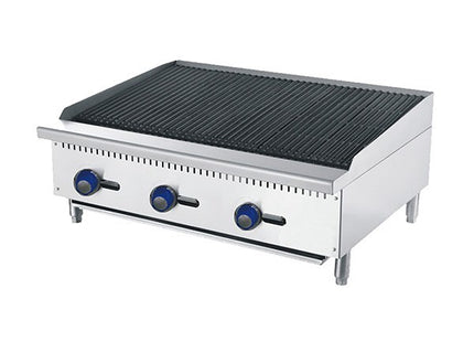 910Mm Char Rock Broiler W910 X D700 X H385 Cookrite Atcb-36-Ng