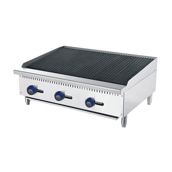 910Mm Char Rock Broiler W910 X D700 X H385 Cookrite Atcb-36-Ng