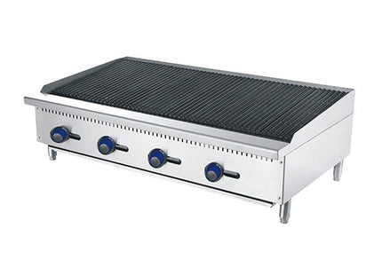 1220Mm Char Rock Broiler W1220 X D700 X H385 Cookrite Atcb-48-Ng