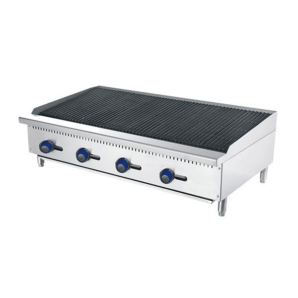 1220Mm Char Rock Broiler W1220 X D700 X H385 Cookrite Atcb-48-Ng