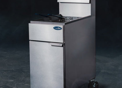 5 Tubes Gas Deep Fryer W535 X D765 X H1128 Cookrite Atfs-75-Ng