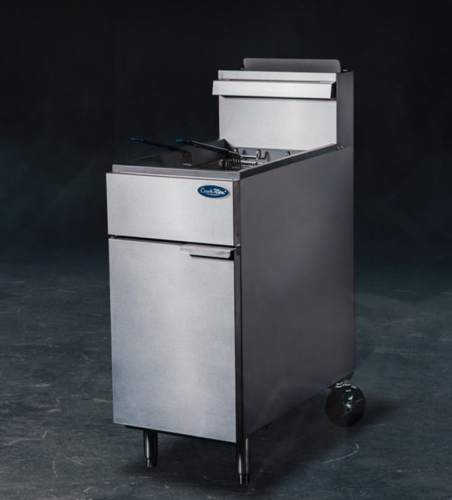 3 Tubes Gas Deep Fryer W395 X D765 X H1128 Lpg | Cookrite Atfs-40-Lpg
