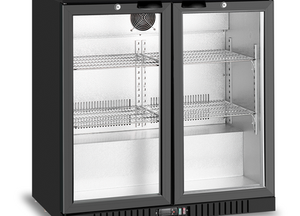 2 Swing Doors Back Bar Cooler
