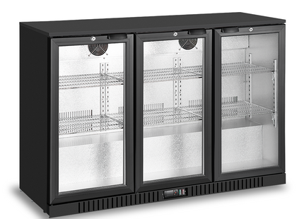 3 Swing Doors Back Bar Cooler