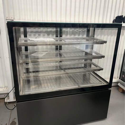 Anvil Ndhv4740 Square Glass 4 Tier Hot Display 1200Mm - 480 Litre image 0