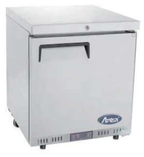 Atosa MBC24R Chiller Fridge Cabinet Solid Door