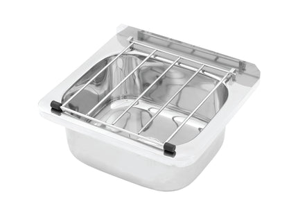 Cleaners Sink With Wall Mount Brackets