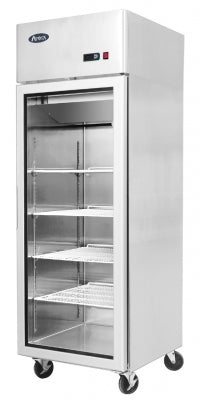 Top Mounted 1 Door Fridge Showcase 730 Mm Mcf8604