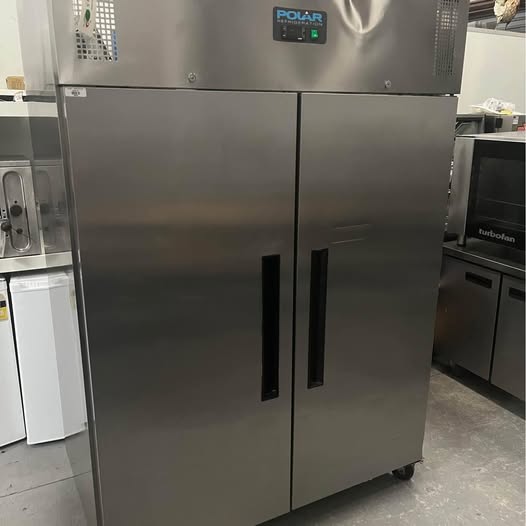 Polar Double Door Upright Fridge image 0