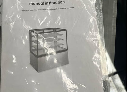 Anvil Ndhv4740 Square Glass 4 Tier Hot Display 1200Mm - 480 Litre image 4