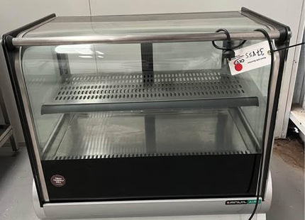 Anvil Dgv0530 Cold Square Countertop Showcase 900Mm - 140 Litre image 0