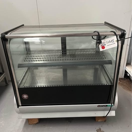 Anvil Dgv0530 Cold Square Countertop Showcase 900Mm - 140 Litre image 0