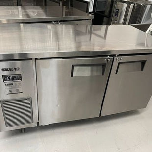 Skipio Sur15-2 Undercounter Side Prep Table Fridge 395L - 3 Month Warranty image 0