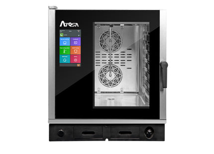 Atosa Electric Combi Oven For Gastronomy Use: 7 X Gn 1/1 Trays