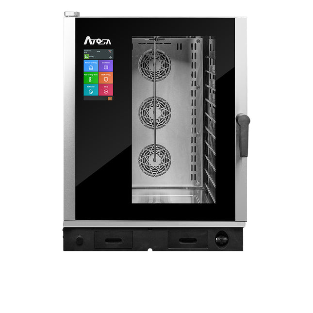 Atosa Electric Combi Oven For Gastronomy Use: 10 X Gn 2/1 Trays