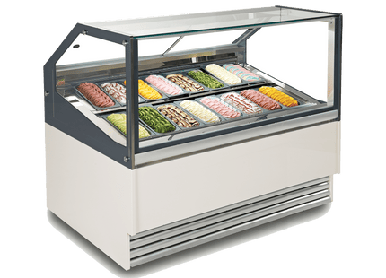 Exquisite 16 Tubs Ice Cream Scooping Freezers - Exquisite - Kitchen Equipment Victoria