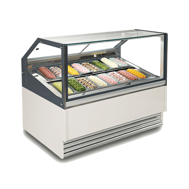 Exquisite 16 Tubs Ice Cream Scooping Freezers - Exquisite - Kitchen Equipment Victoria