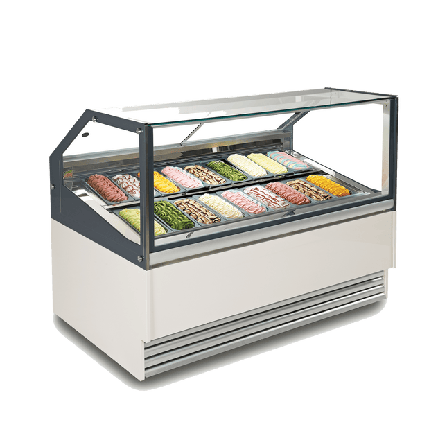 Exquisite 18 Tubs Ice Cream Scooping Freezers - Exquisite - Kitchen Equipment Victoria