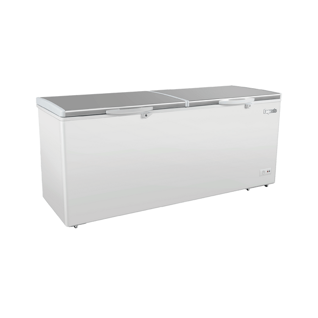 Exquisite ESS660H Stainless Steel Top Storage Chest Freezers 561 Litres with Baskets - Exquisite - Kitchen Equipment Victoria