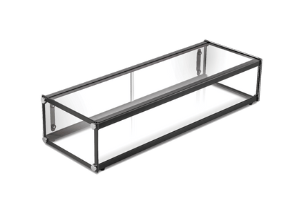 Exquisite One Tier Flat Glass Ambient Cake Display - Exquisite - Kitchen Equipment Victoria