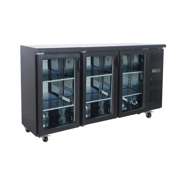 Exquisite Three Glass Doors Underbench Storage Refrigerators 570 Litre - Exquisite - Kitchen Equipment Victoria