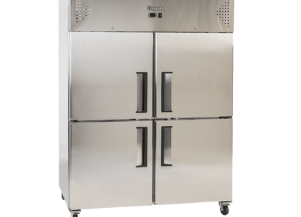 Exquisite Two SPLIT Solid Doors Upright Storage Freezers 1236 Litre - Exquisite - Kitchen Equipment Victoria