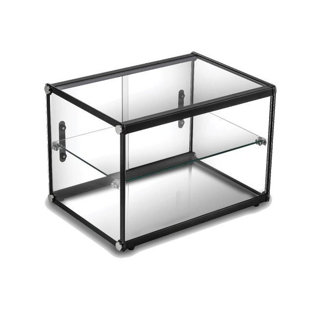 Exquisite Two Tiers Flat Glass Ambient Cake Display - Exquisite - Kitchen Equipment Victoria