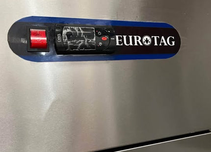 Eurotag 2 Door 1000L Commercial Upright Solid Door Fridge image 2