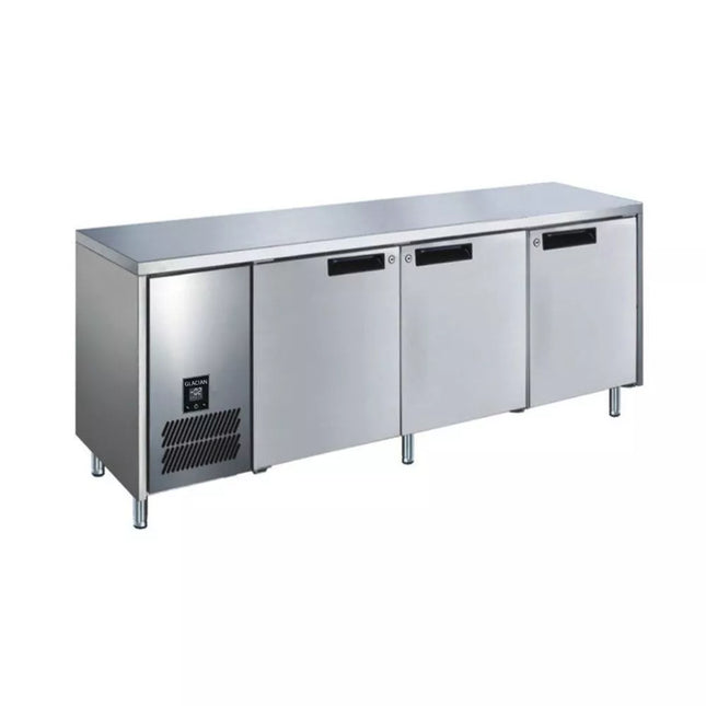 Glacian BCS61885 3 Door Slimline Fridge 660 Deep Stainless Steel Doors