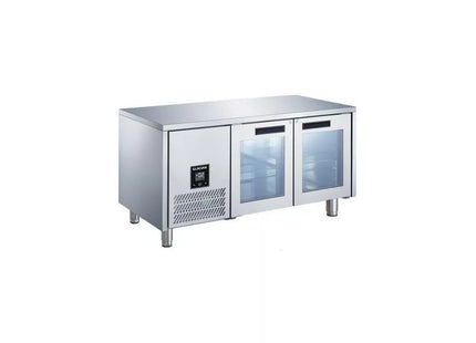 Glacian BCG71815 2 Door Fridge 760mm Deep Glass Doors