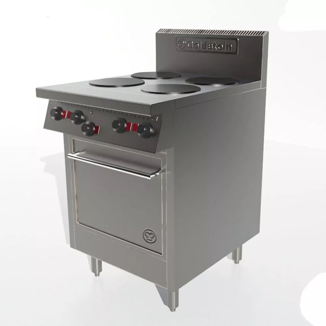 Goldstein PEC4S20 - 4 x Solid Plates Electric Cooktop with Oven