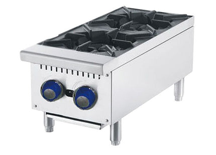 2 Burner Cook Tops W310 X D700 X H333 Cookrite Athp-12-2-Ng