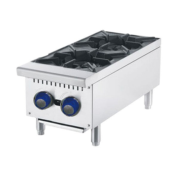 2 Burner Cook Tops W310 X D700 X H333 Cookrite Athp-12-2-Ng