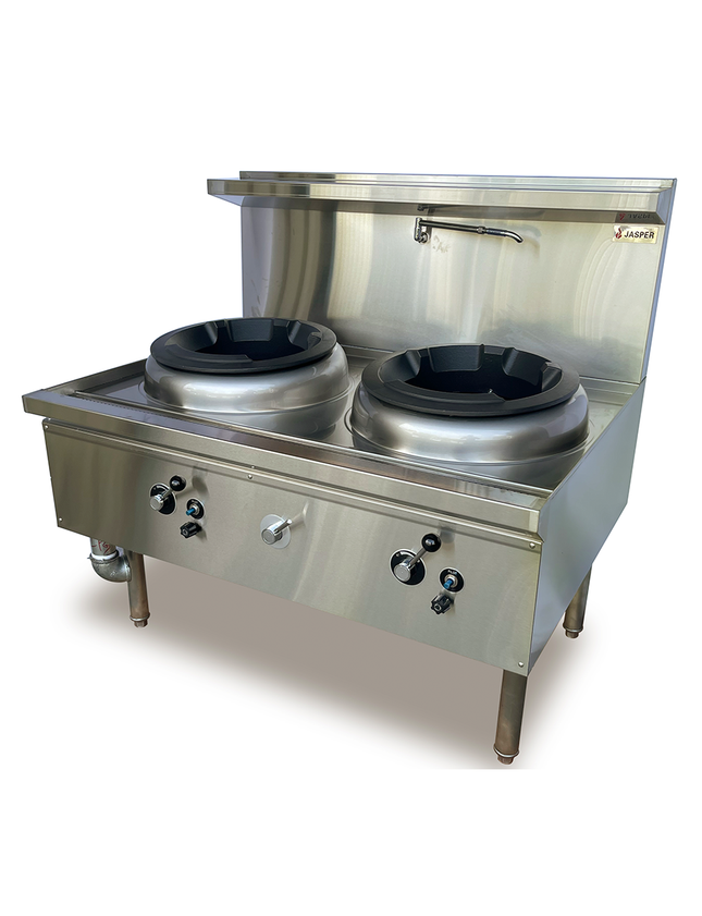 Jasper Double Wok Range(Chimney Burner) Ng