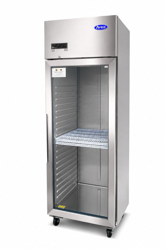 Atosa JCF40FSGR Single Door Glass Door Display Freezer