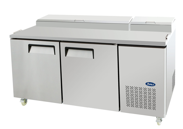 2 Door Pizza Prep Table Fridge 1702 Mm Mpf8202