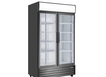 Double Glass Door Mounted Fridge P1000Wb-A